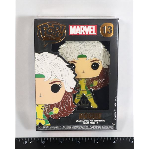NEW FUNKO POP PIN MARVEL ROGUE ENAMEL PIN