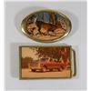 Image 1 : DEER AND TRUCK BELT BUCKLES