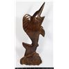 Image 1 : CARVED WOOD MARLIN 16" TALL