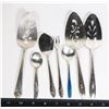 Image 1 : 3 SILVER PIE SERVERS, 3 SILVER SPOONS, 1