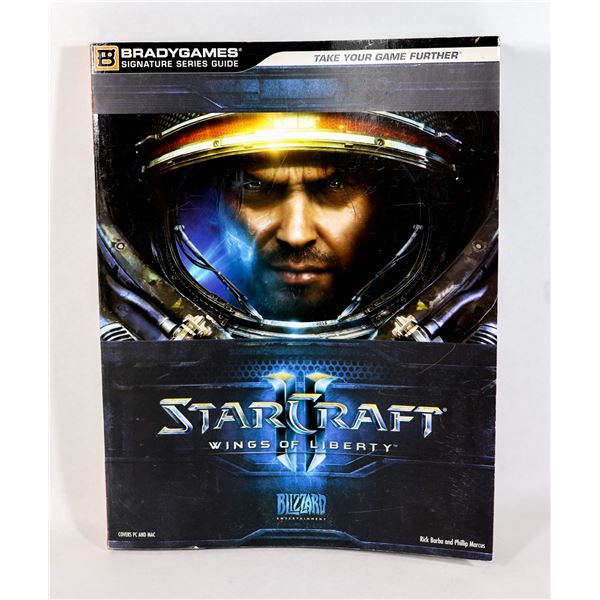 STARCRAFT II WINGS OF LIBERTY STRATEGY GUIDE BOOK