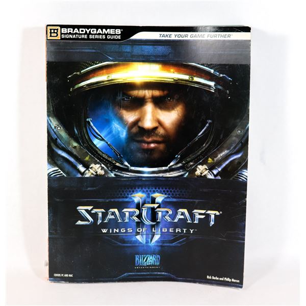 STARCRAFT II WINGS OF LIBERTY STRATEGY GUIDE BOOK