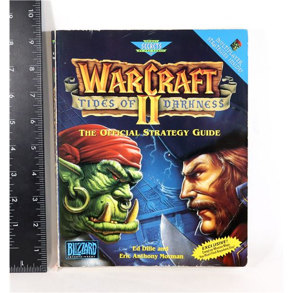 WARCRAFT II TIDES OF DARKNESS STRATEGY GUIDE BOOK