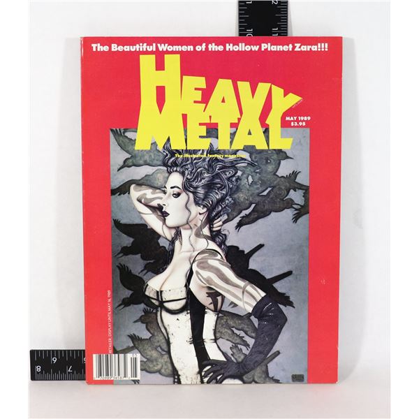 HEAVY METAL MAGAZINE MAY 1989