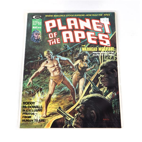 CURTIS PLANET OF THE APES ISSUE # 8