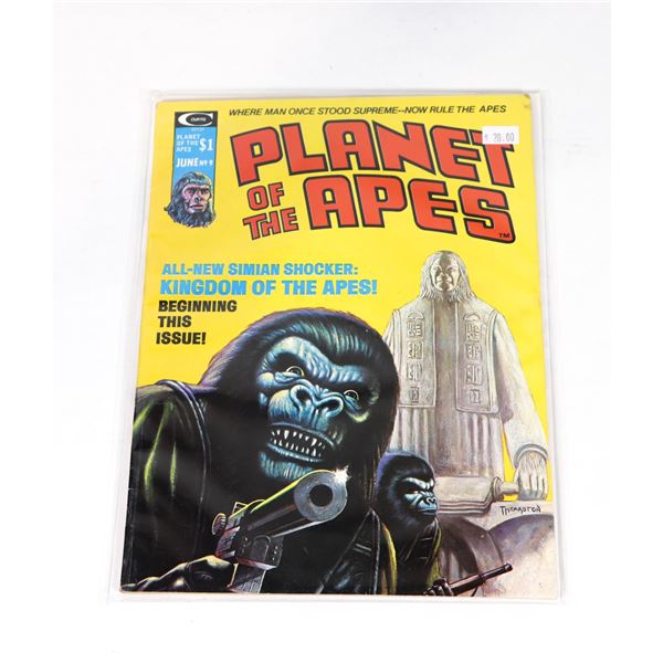 CURTIS PLANET OF THE APES ISSUE # 9