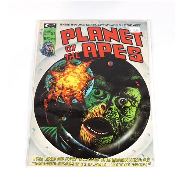 CURTIS PLANET OF THE APES ISSUE # 12