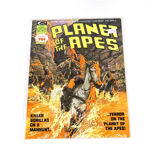 CURTIS PLANET OF THE APES ISSUE # 14