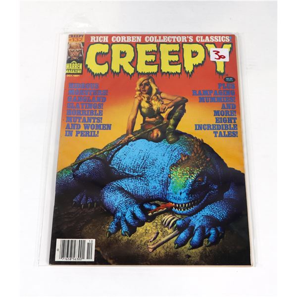 A WARREN MAGAZINE CREEPY ISSUE #132 1981