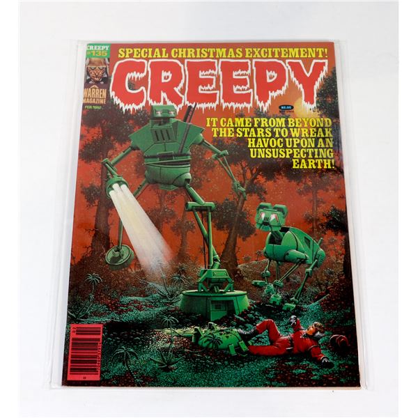 A WARREN MAGAZINE CREEPY ISSUE #135 1982