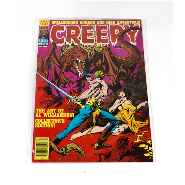 A WARREN MAGAZINE CREEPY ISSUE #137 1982