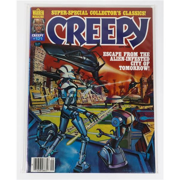 A WARREN MAGAZINE CREEPY ISSUE #121 SEPTEMBER