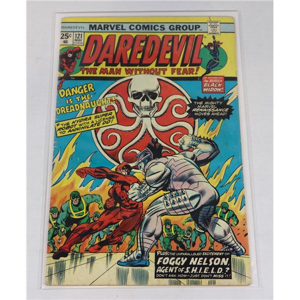 MARVEL DAREDEVIL THE MAN WITHOUT FEAR ISSUE #121