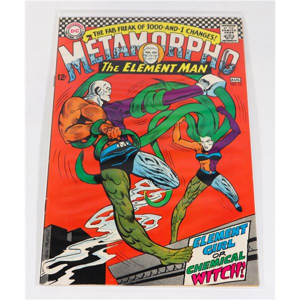 DC METAMORPHO THE ELEMENT MAN ISSUE #13