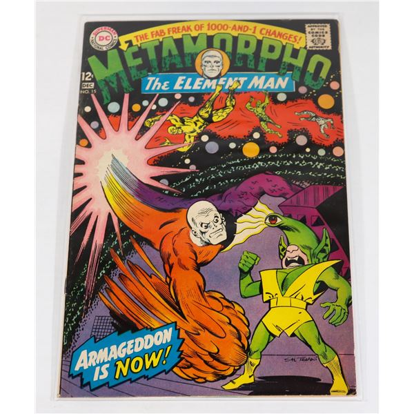 DC METAMORPHO THE ELEMENT MAN ISSUE #15