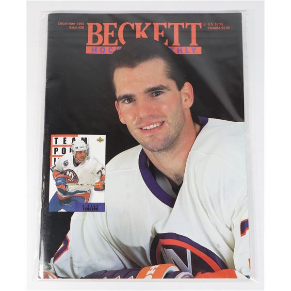 BECKETT HOCKEY MONTHLY DECEMBER 1993 ISSUE #38