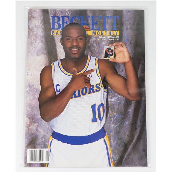 BECKETT BASKETBALL MONTHLY FEBRUARY 1992