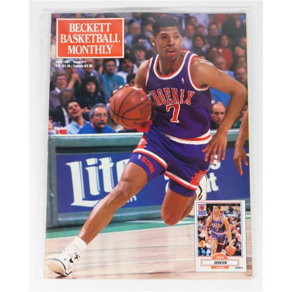 BECKETT BASKETBALL MONTHLY JUNE 1991