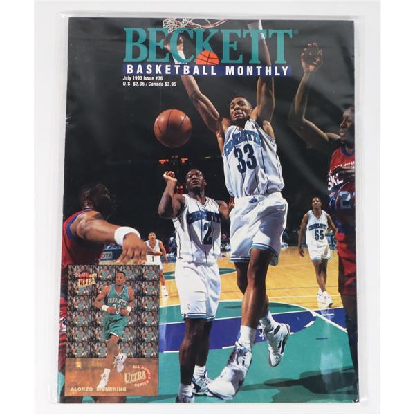 BECKETT BASKETBALL MONTHLY JULY 1993