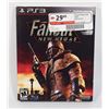 Image 1 : PLAYSTATION 3 FALLOUT NEW VEGAS