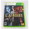 Image 1 : XBOX 360 L.A. NOIRE GAME