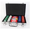 Image 1 : POKER CASE WITH CHIPS & NEW CARDS