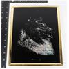 Image 1 : VINTAGE DOG ETCHED PICTURE