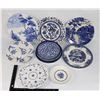 Image 2 : VINTAGE BLUE TRANSFERWARE VARIOUS SIZES