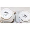 Image 4 : TEA CUPS CHINA AND CREAM AND SUGAR DISH