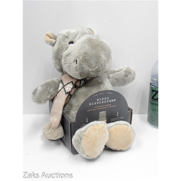 NEW TINY LOVE & CARRY HIPPO HUGGABLE WARMER