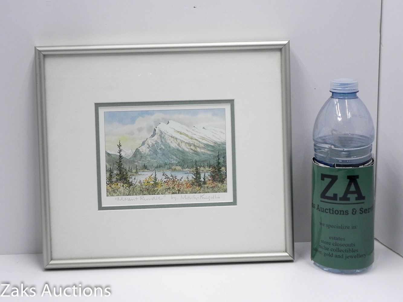 PRINT OF MOUNT RUNDLE BY CANADIAN ARTIST