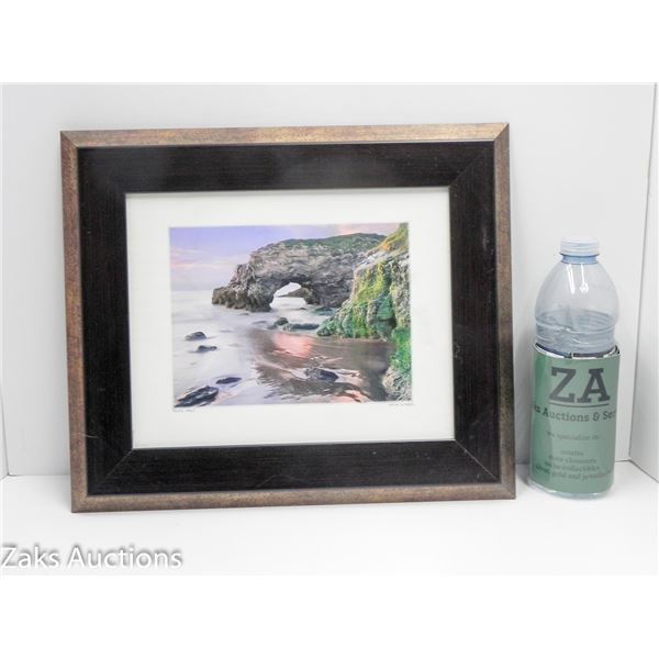 FRAMED PHOTOGRAPHIC PRINT BY DAVID SCHRADER.