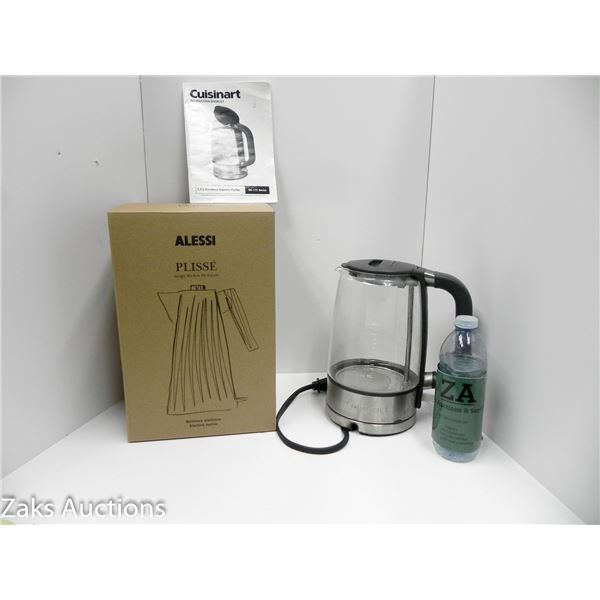 CUISINART 1.7 ELECTRIC KETTLE IN ALESSI BOX C/W MANUAL