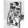Image 2 : METAL GRAPE THEMES WINE BOTTLE HOLDER