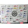 Image 1 : VERTICAL 911 MASSIVE POSTER OF HISTORICAL HELICOPTERS