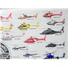 Image 4 : VERTICAL 911 MASSIVE POSTER OF HISTORICAL HELICOPTERS