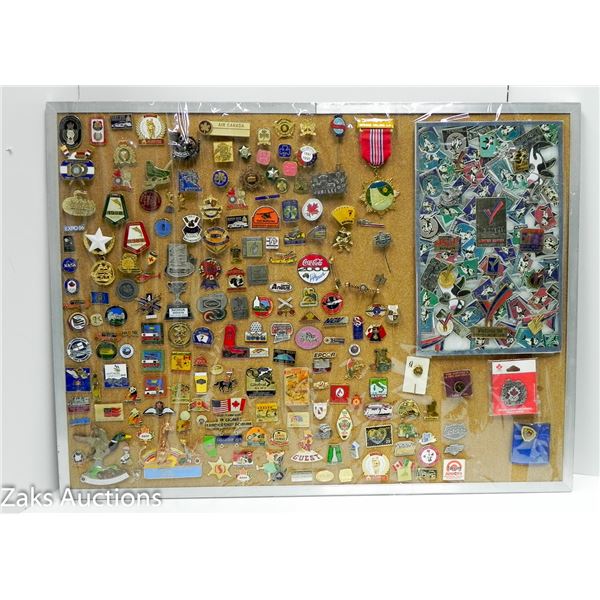 ESTATE PIN COLLECTION DISPLAY
