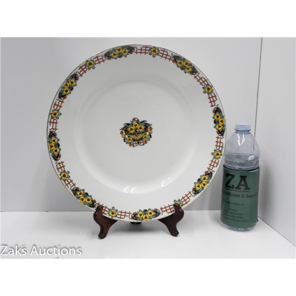 LIMOGES FRENCH DOUBLE MARKERS STAMPED LARGE PLATE