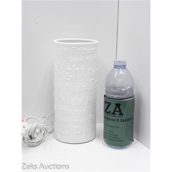 WORKING LITTLE GIRLS PRINCESS BEDSIDE LAMP