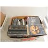 Image 8 : LARGE BOX OF DVD'S AND VHS CASSETTES