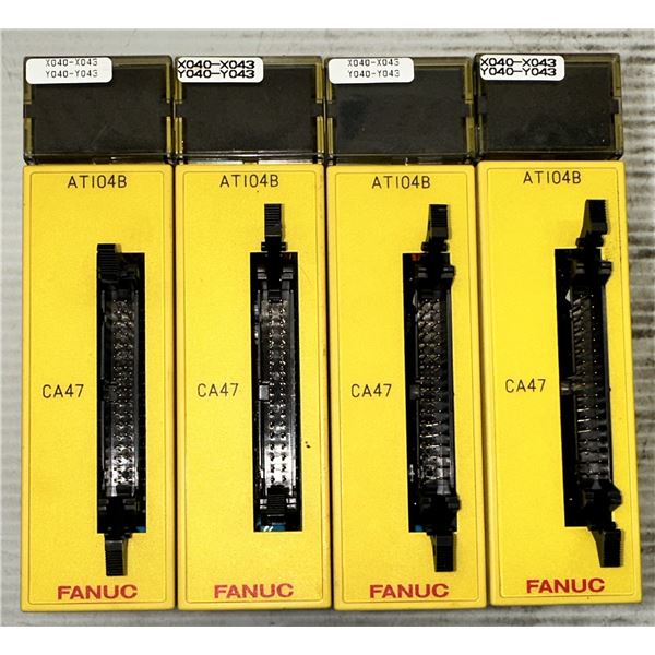 Lot of (4) Fanuc #A03B-0819-C057 ATI04B Modules