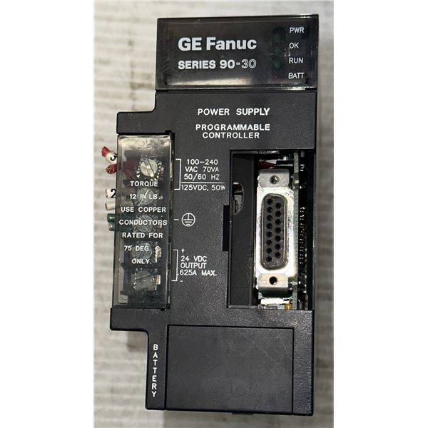 GE Fanuc #IC693PWR321N Power Supply