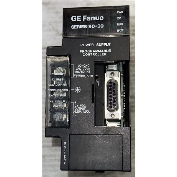 GE Fanuc #IC693PWR321M Power Supply