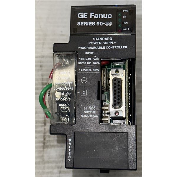 GE Fanuc #IC693PWR321Z Power Supply