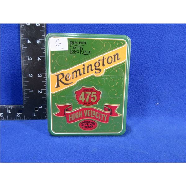 Collector Ammo Tin - 22 LR HV Kleanbore Rem. Cartridges
