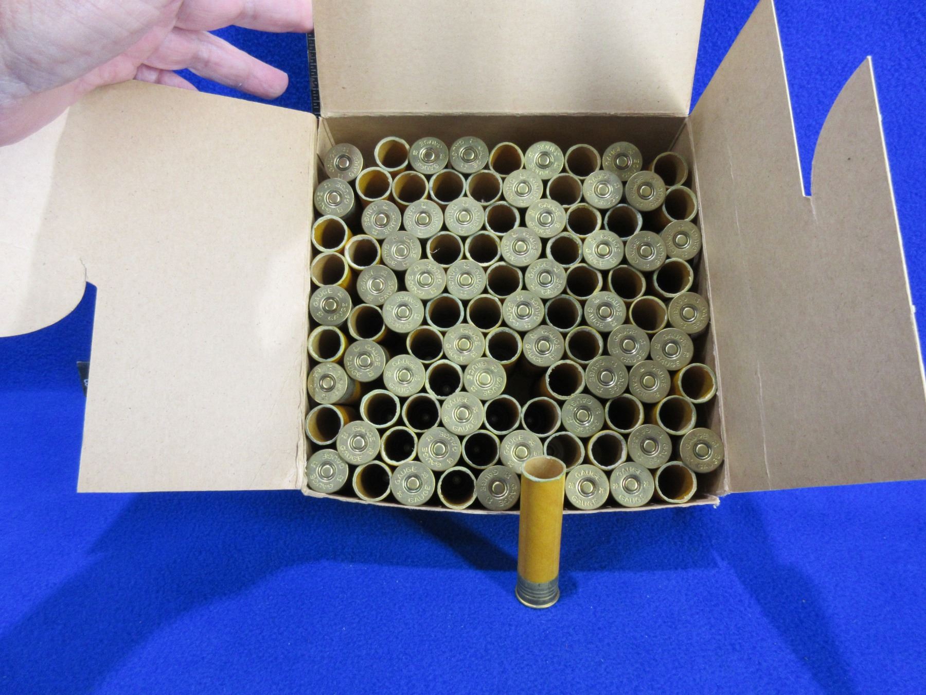 Collector Shotshell Hulls - 20 Ga CIL Primed Paper Hulls