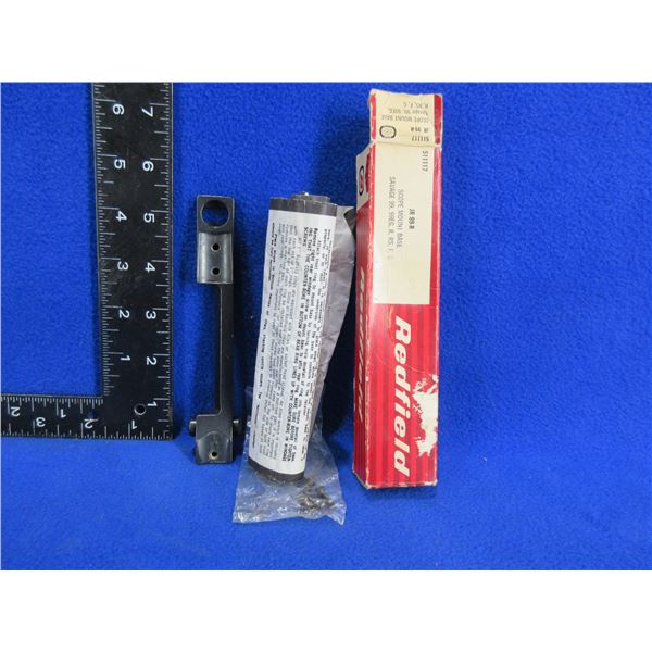 Redfield Savage 99 Scope Mount Base JR-99-R with Screws