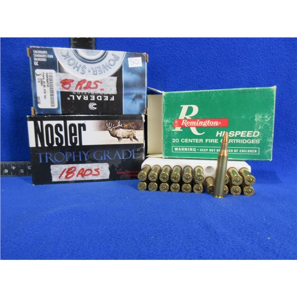 25-06 Rem. Cartridges - 100gr, 117gr - 3 Part Boxes
