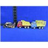 Image 1 : 2 Vintage Tonka Trucks and Tonka Bulldozer - Pressed Steel