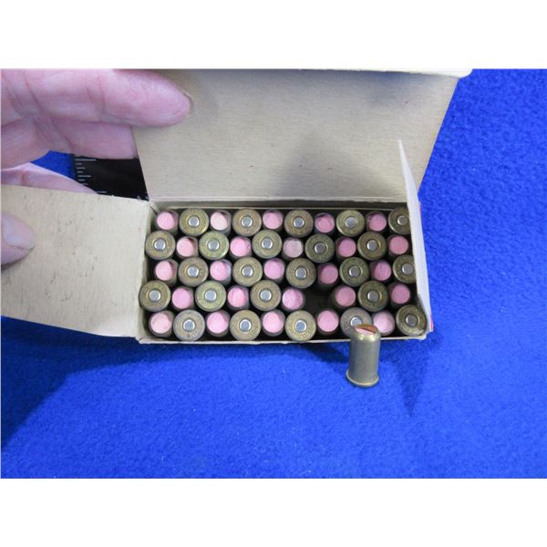 Collector Ammo - 38 S&W Blank CIL Dominion Cartridges